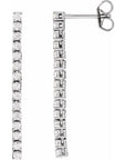 Reese Diamond Dangle Earrings