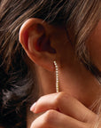 Reese Diamond Dangle Earrings