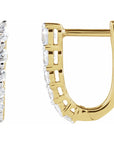 Gloria Accented Hoop Earrings