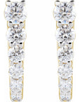 Gloria Accented Hoop Earrings