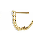 Gloria Accented Hoop Earrings