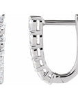 Gloria Accented Hoop Earrings